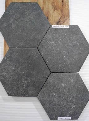 hexagon floor tiles Sydney concrete industrial